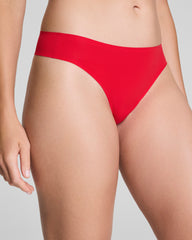 SPANXsmooth™ Fit-To-You Thong 3-Pack Box  Rose Quartz/Spanx Red/Blackberry