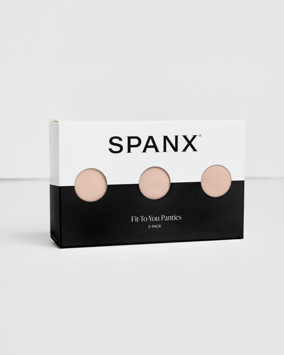 SPANXsmooth™ Fit-To-You Bikini 3-Pack Box | Naked 2.0