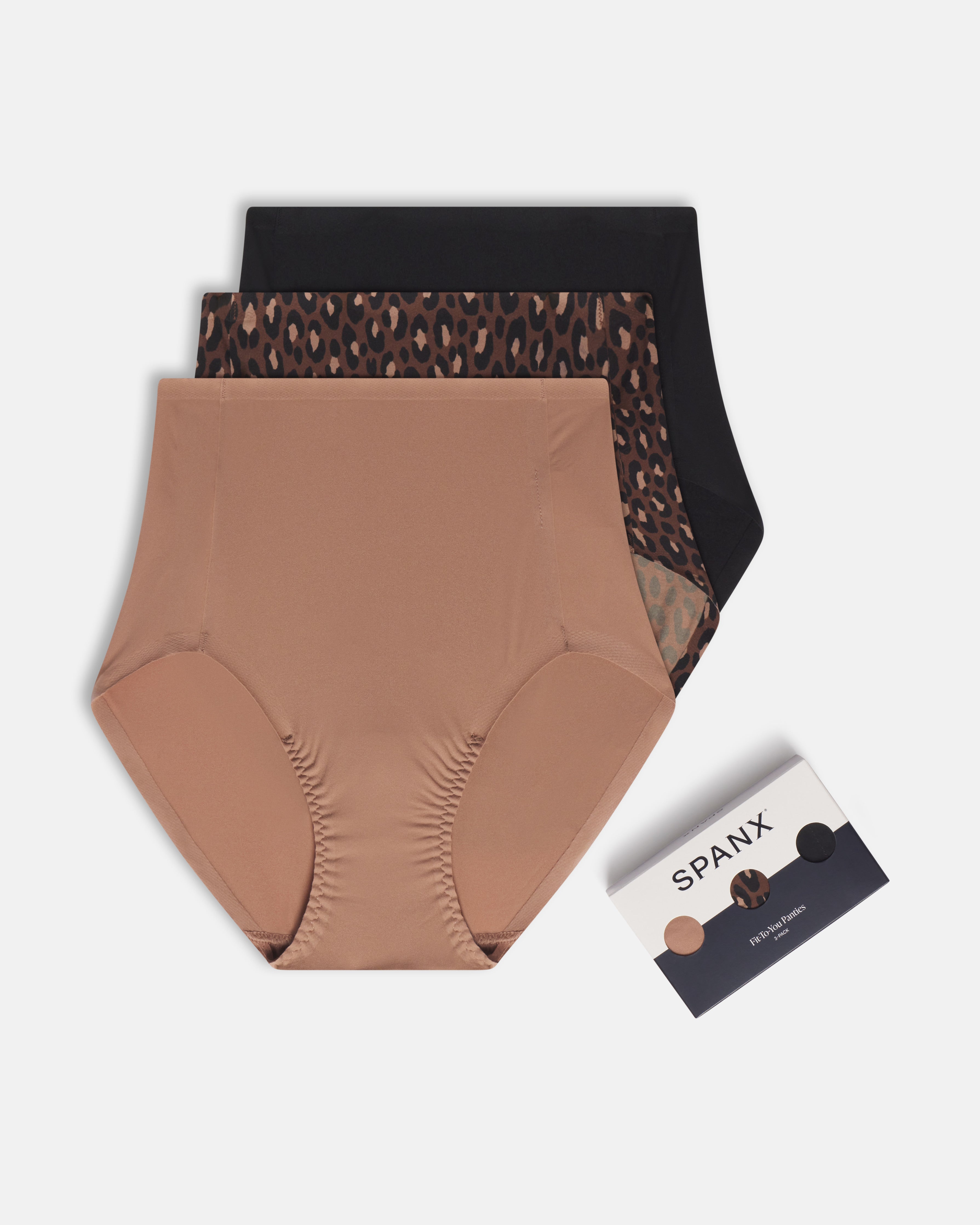 SPANXsmooth™ Fit-To-You Brief 3-Pack Box