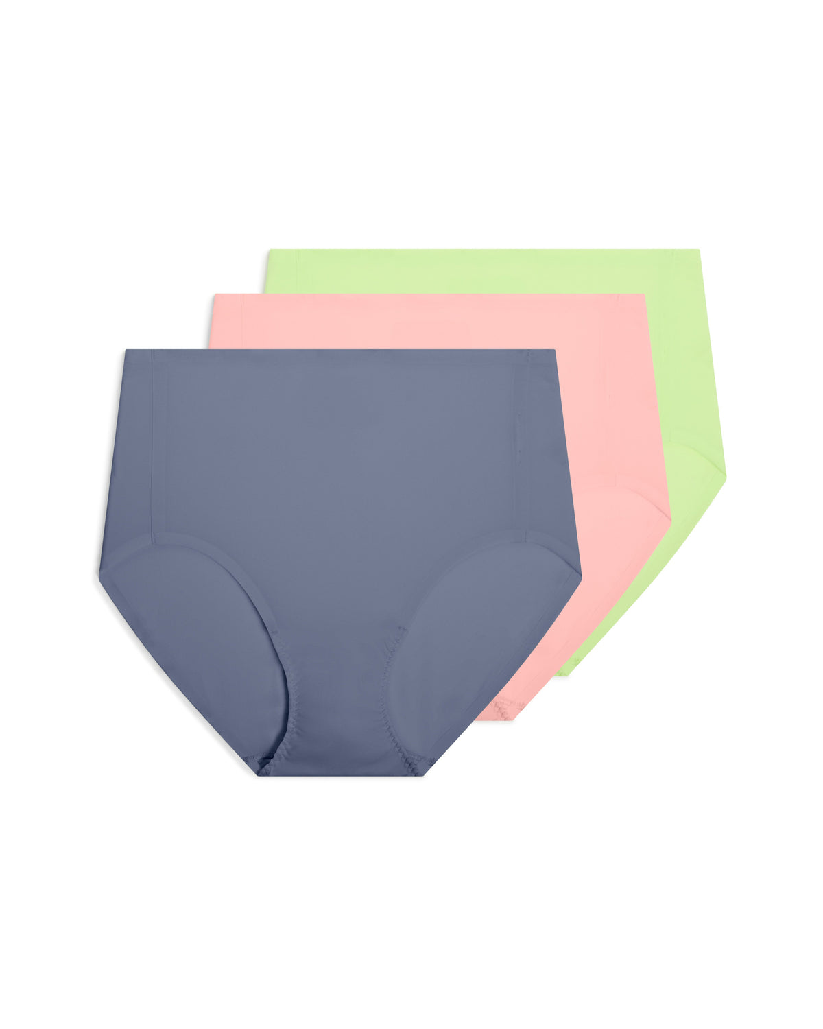 SPANXsmooth™ Fit-To-You Brief 3-Pack Box | Rain/Begonia/Zest