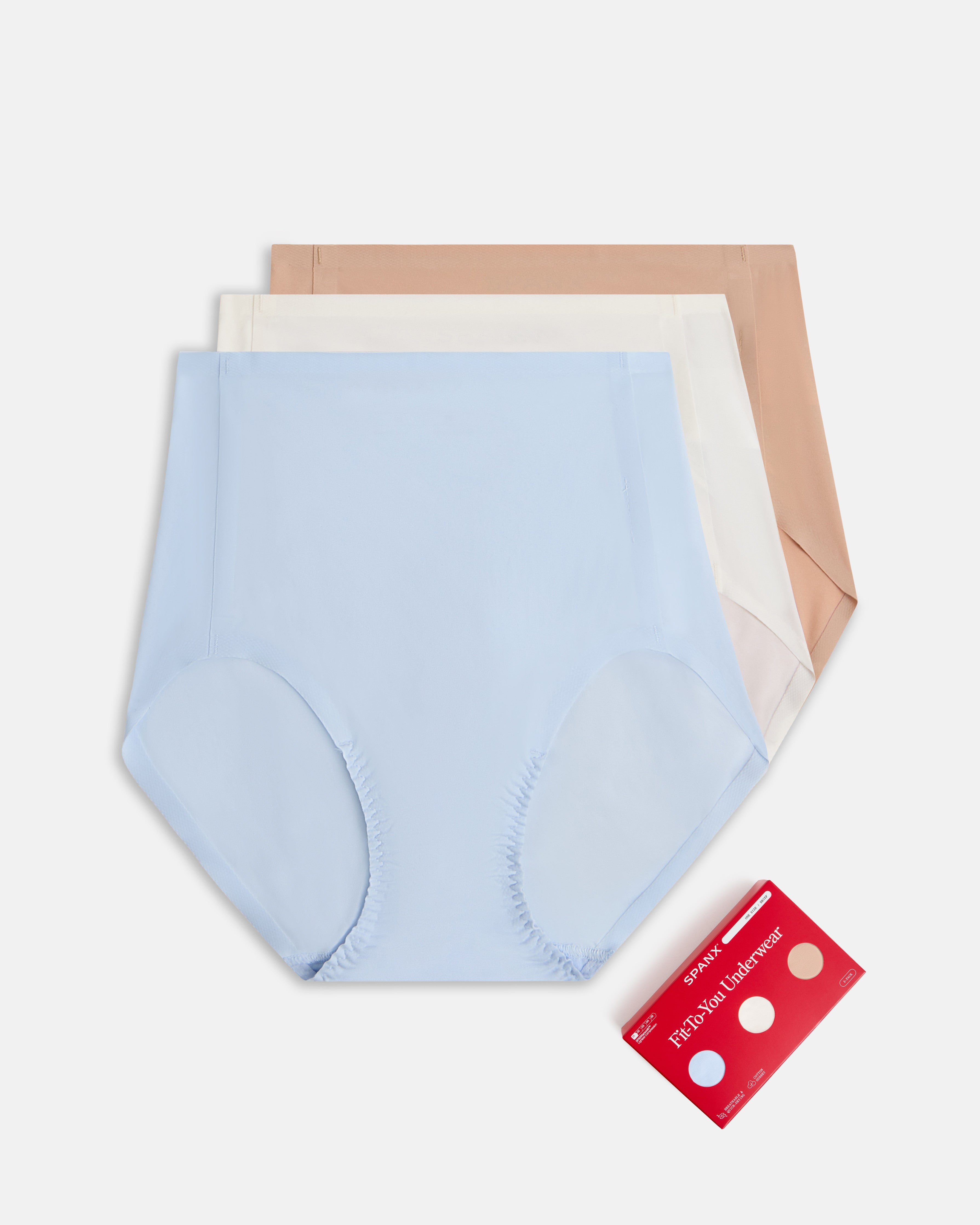 SPANXsmooth™ Fit-To-You Brief 3-Pack Box