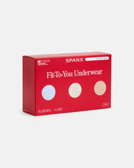 SPANXsmooth™ Fit-To-You Brief 3-Pack Box | Summit/Powder/Frappe