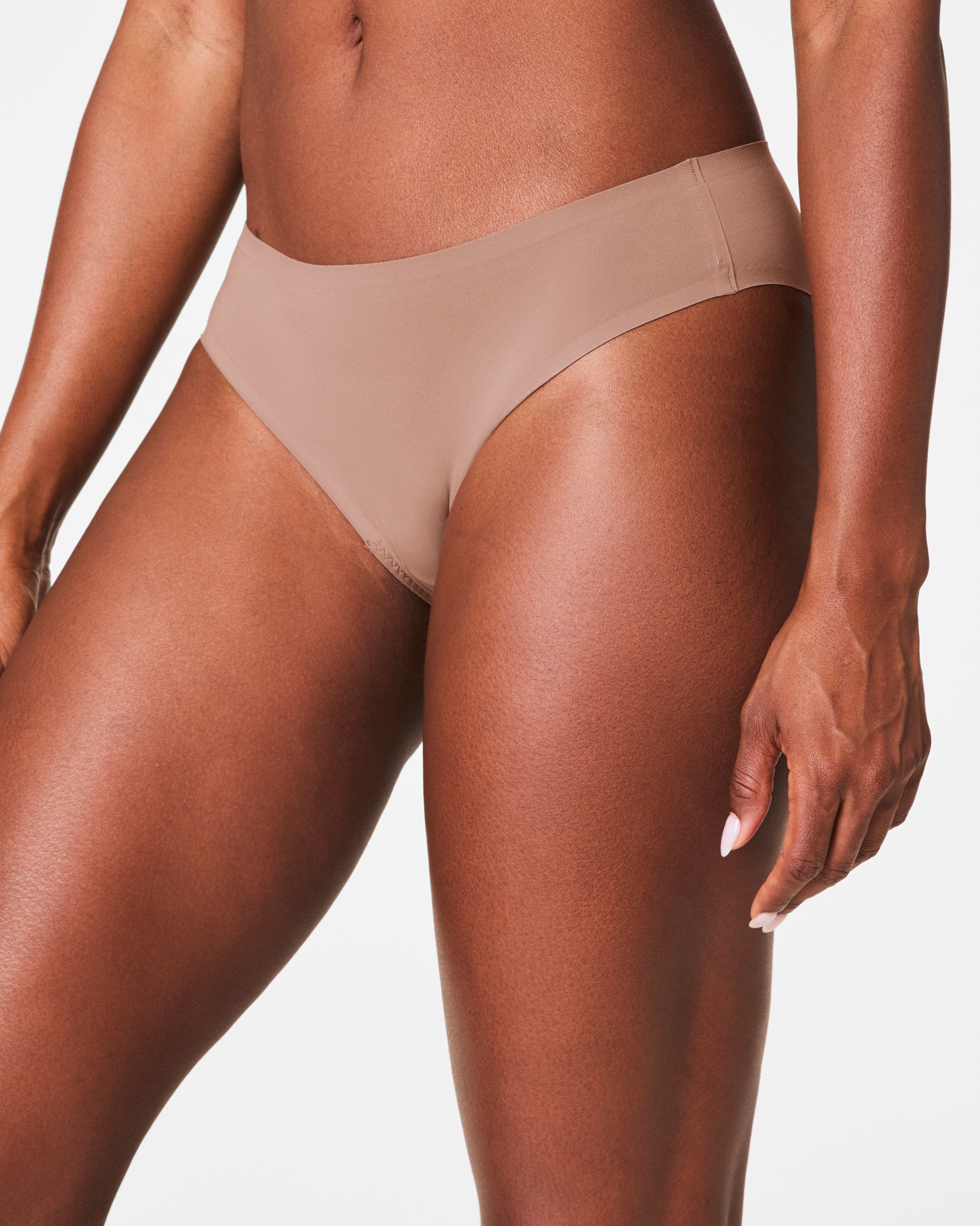 SPANXsmooth™ Fit-To-You Bikini 3-Pack Box | Cafe Au Lait/Iconic Leopard/Very Black