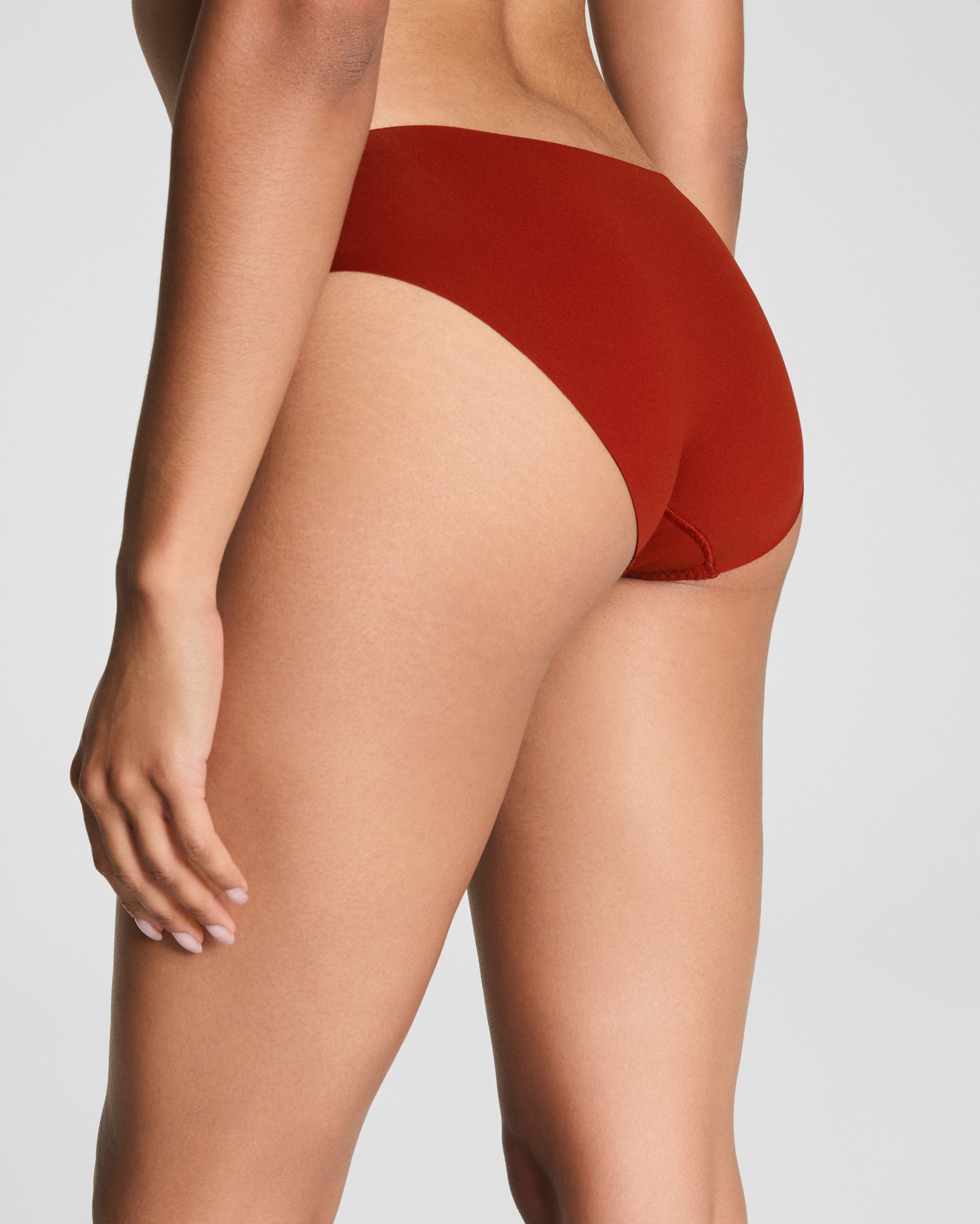 SPANXsmooth™ Fit-To-You Bikini 3-Pack Box  Fleur/Red Merlot/Espresso