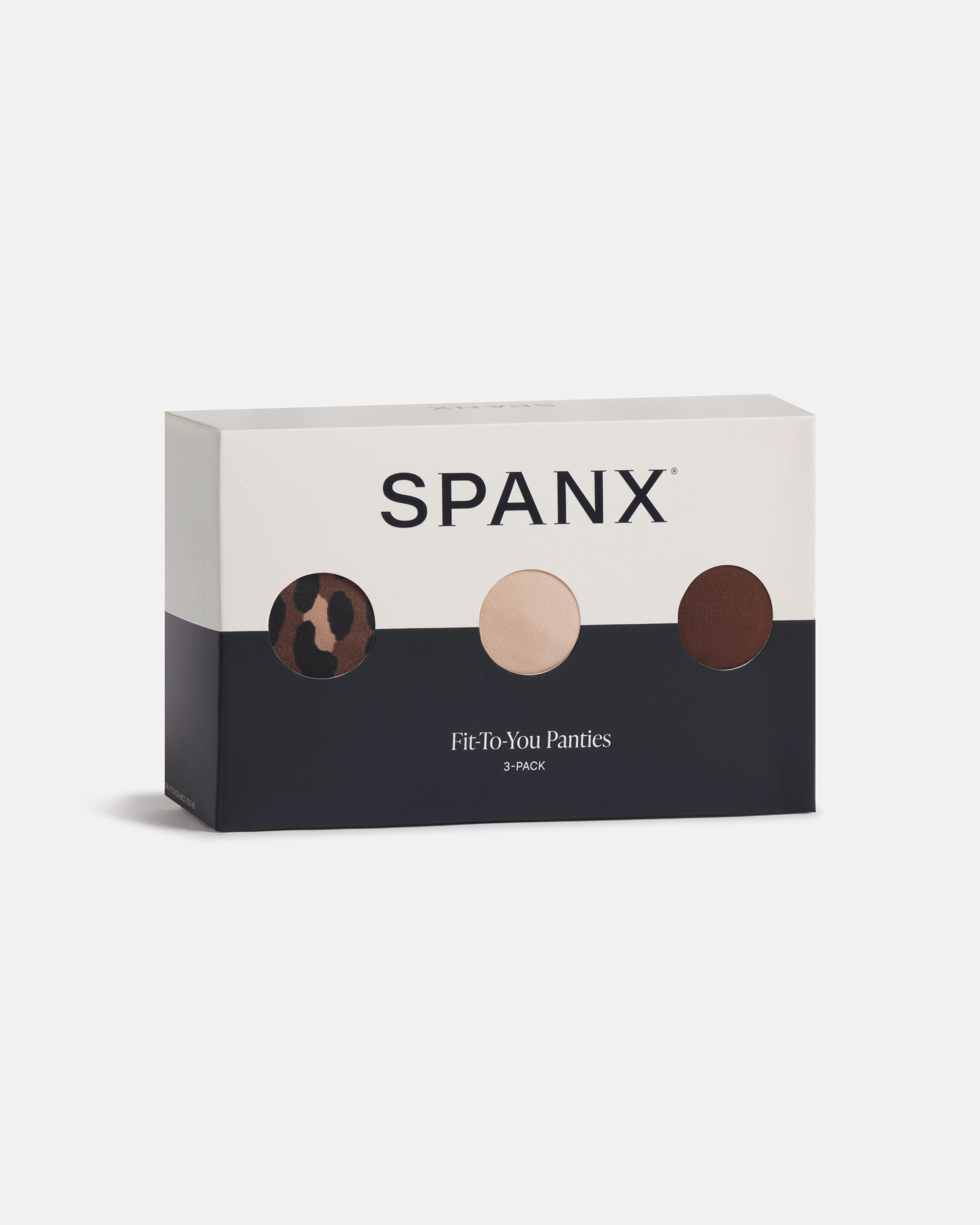 SPANXsmooth™ Fit-To-You Bikini 3-Pack Box | Iconic Leopard/Naked 2.0/Espresso