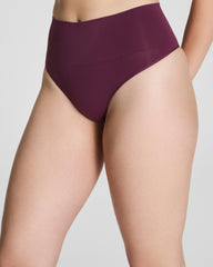 SPANXshape™ ExtraOrdinary Thong  Plum Berry