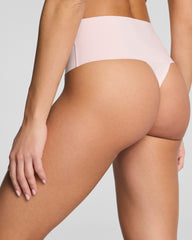 SPANXsupersmooth™ Undie-tectable® Supima® Cotton Thong | Rosebud