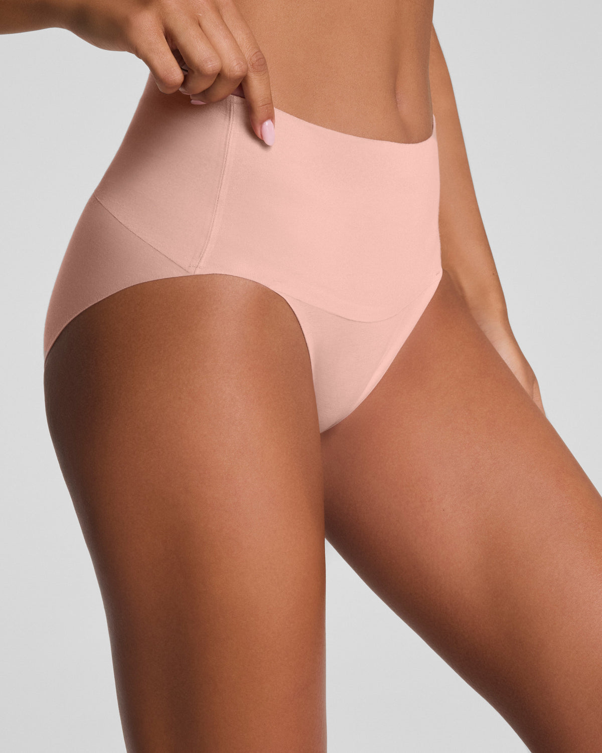 SPANXsupersmooth™ Undie-tectable® Supima® Cotton Hi-Leg Brief | Nautilus
