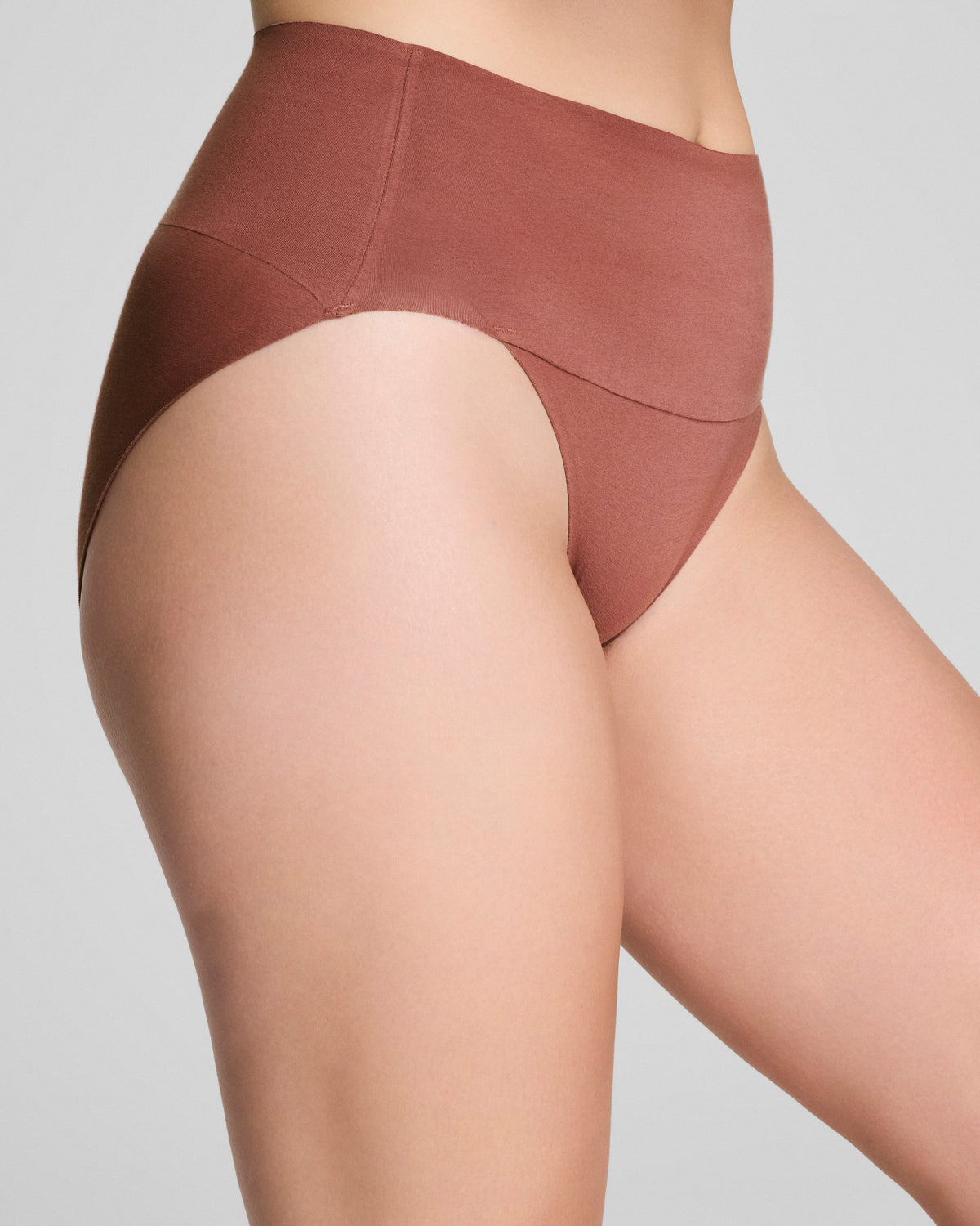 SPANXsupersmooth™ Undie-tectable® Supima® Cotton Hi-Leg Brief  Rose Smoke