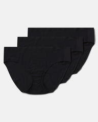 SPANXsmooth™ Fit-To-You Modal Bikini 3-Pack Box  Very Black