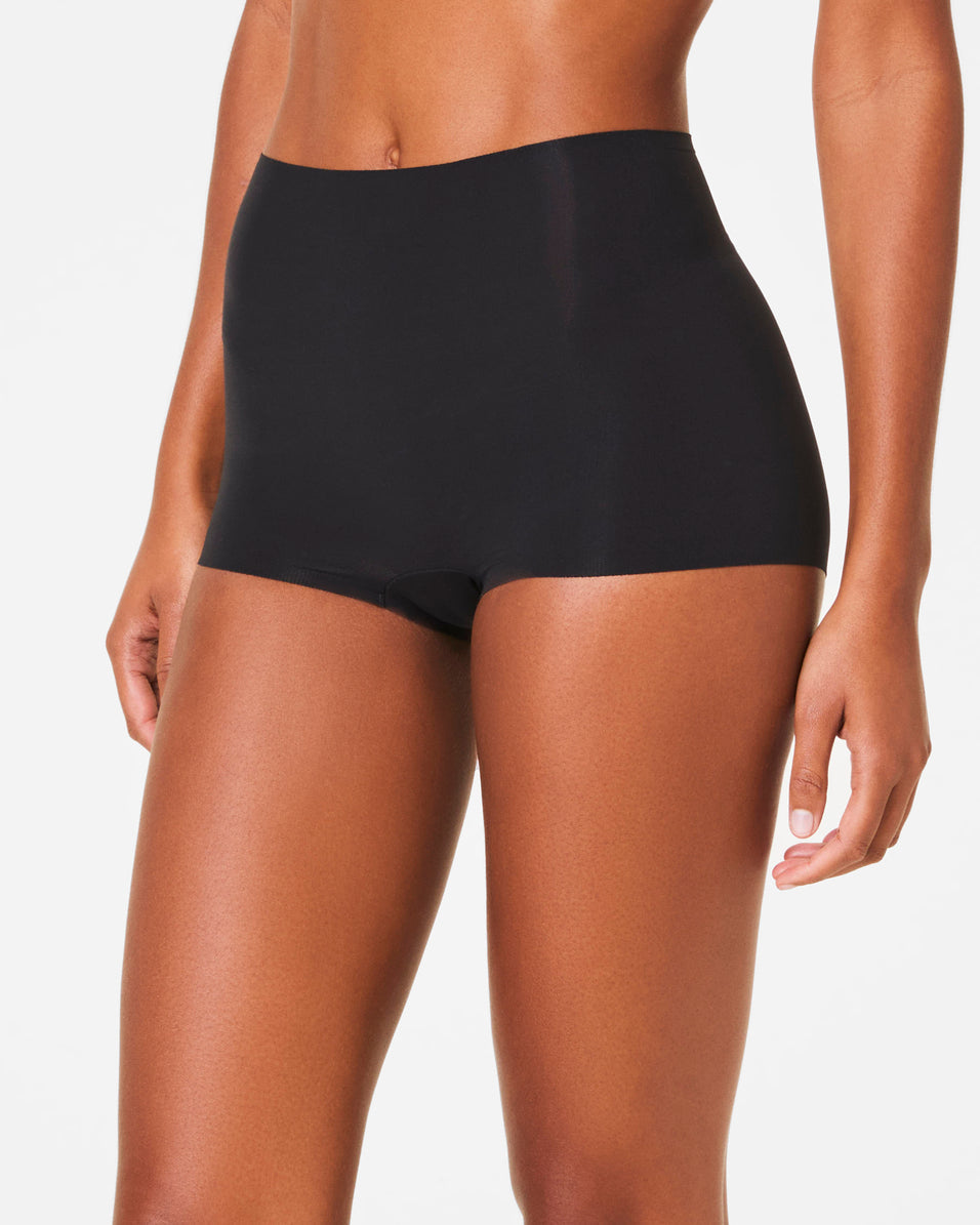 SPANXsmooth™ Fit-To-You Boyshort 3-Pack Box | Very Black/Toasted Oatmeal/Vintage Rose