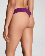 SPANXsmooth™ Fit-To-You Supima® Cotton Thong 3-Pack Box  Snap Dragon/Fleur/Emerald Bay