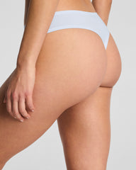 SPANXsmooth™ Fit-To-You Supima® Cotton Thong 3-Pack Box | Summit/Clay/Timeless Navy