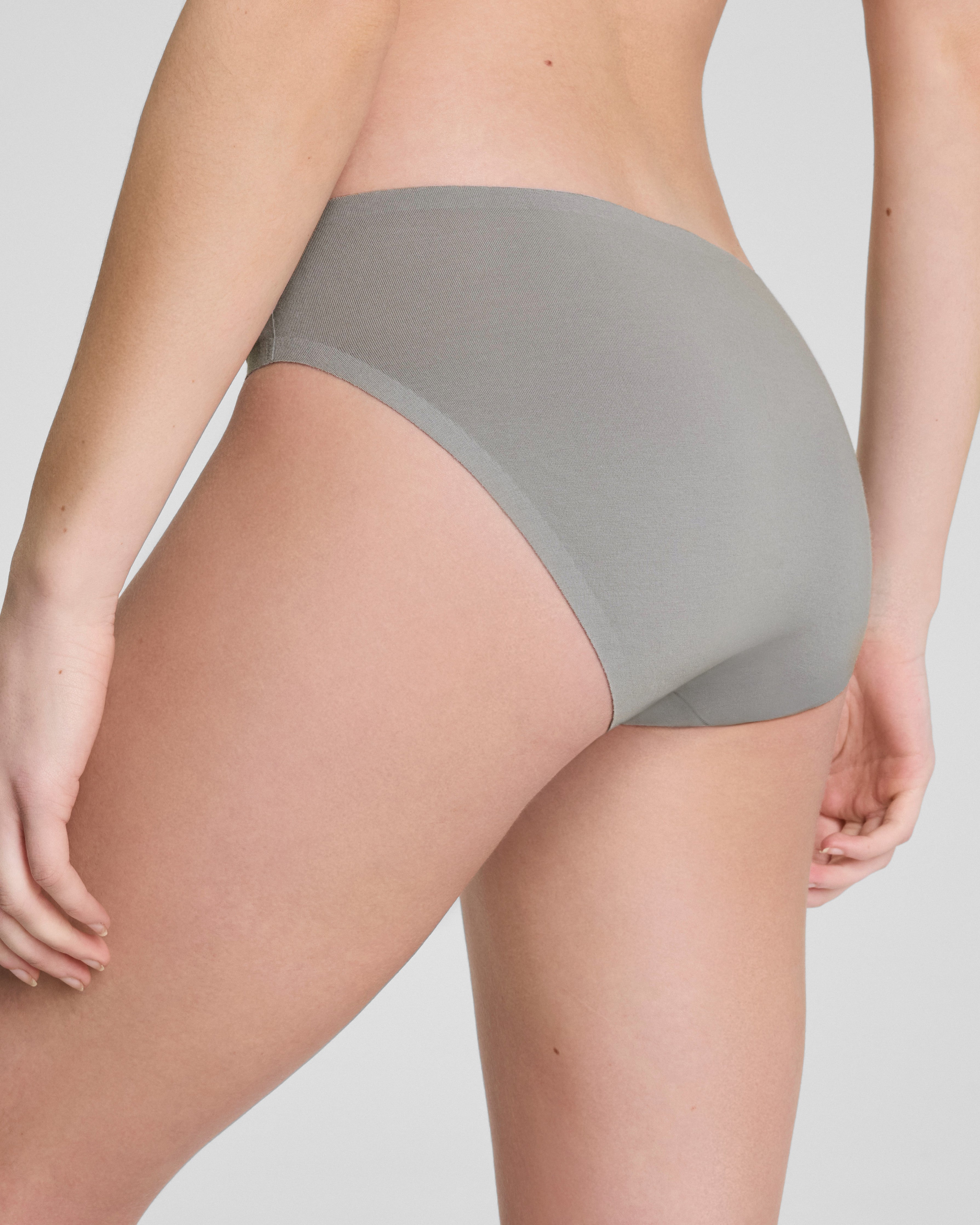 SPANXsmooth™ Fit-To-You Supima® Cotton Bikini 3-Pack | Aster/Rosebud/Basalt