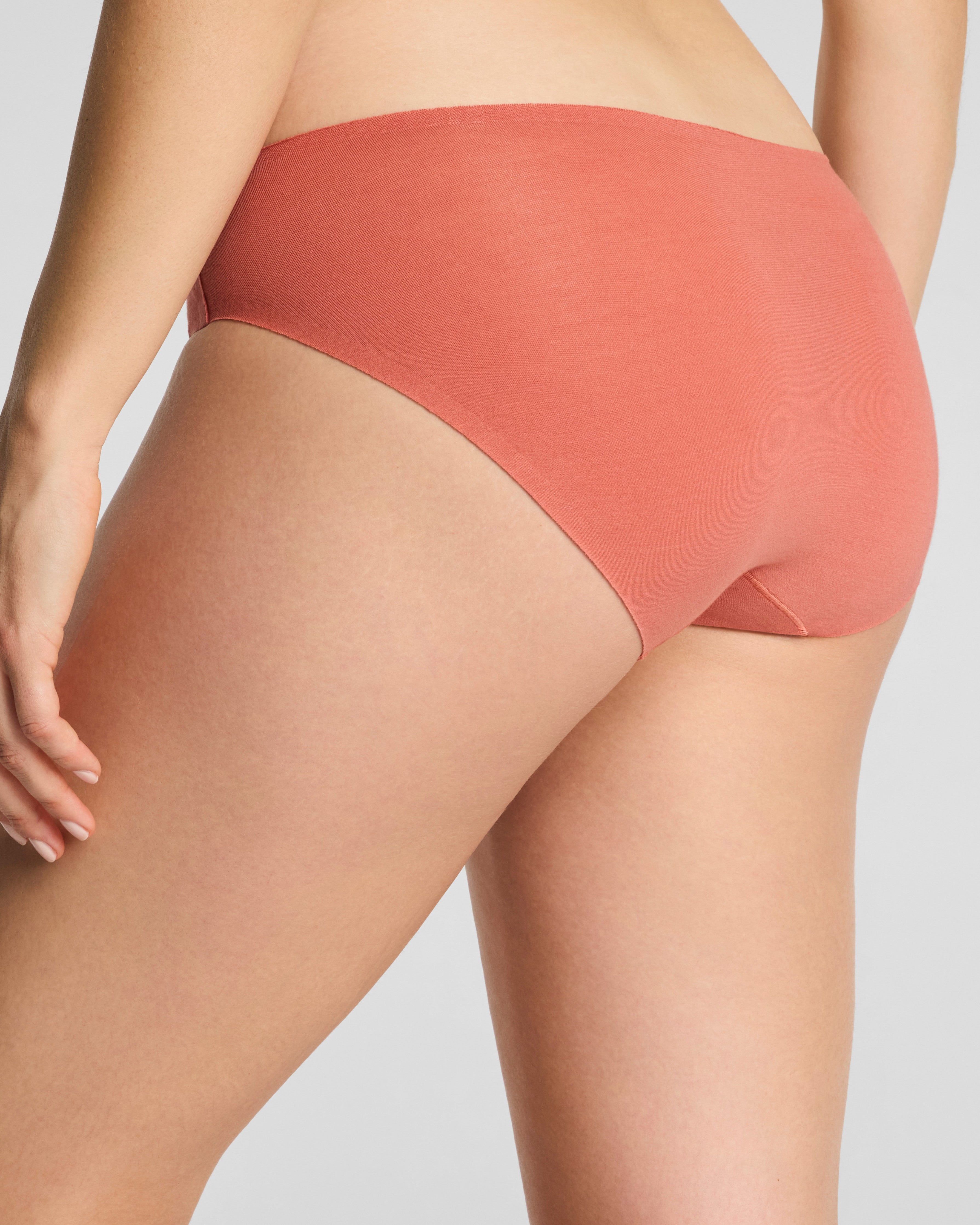 SPANXsmooth™ Fit-To-You Supima® Cotton Bikini 3-Pack | Summit/Clay/Timeless Navy