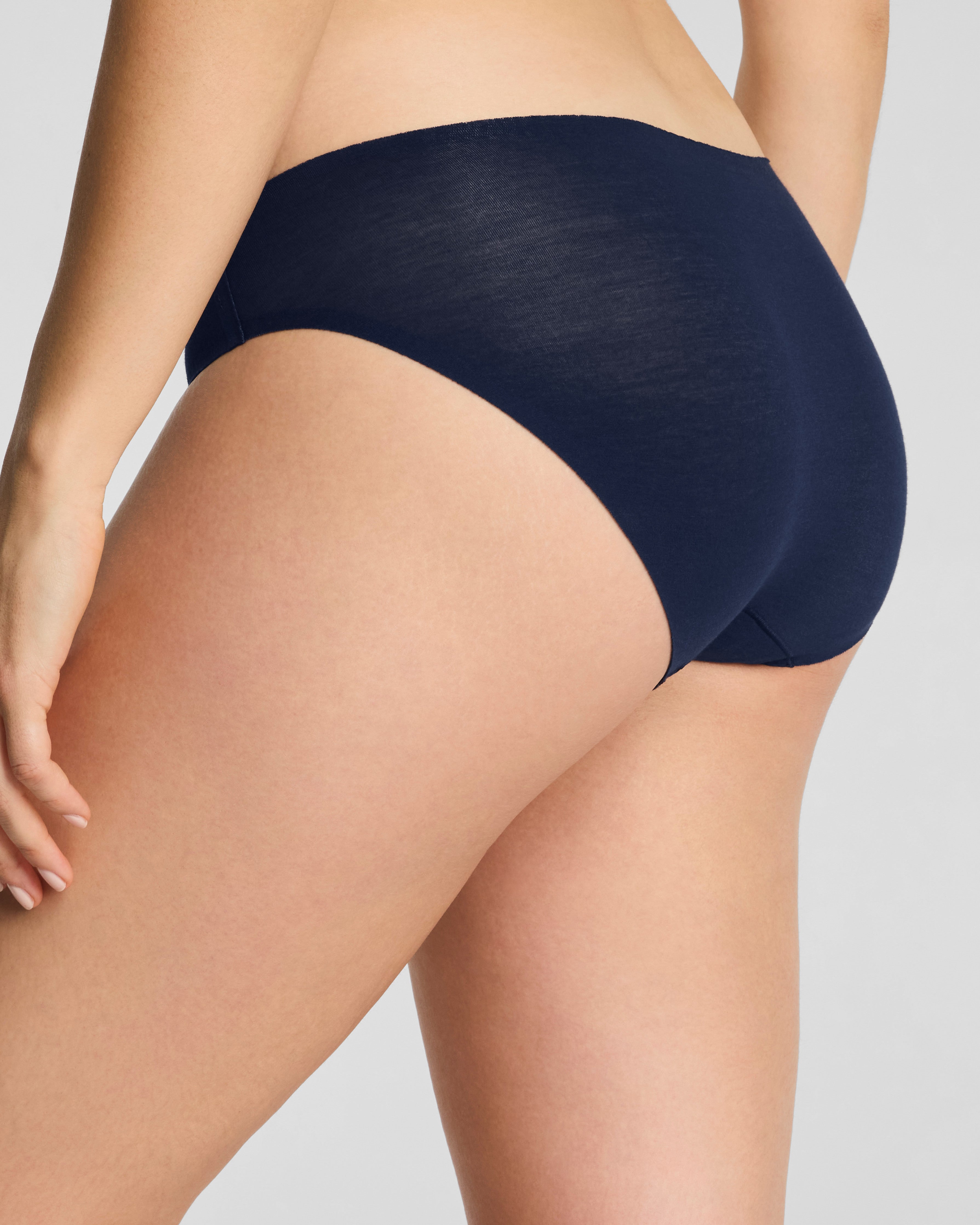 SPANXsmooth™ Fit-To-You Supima® Cotton Bikini 3-Pack | Summit/Clay/Timeless Navy