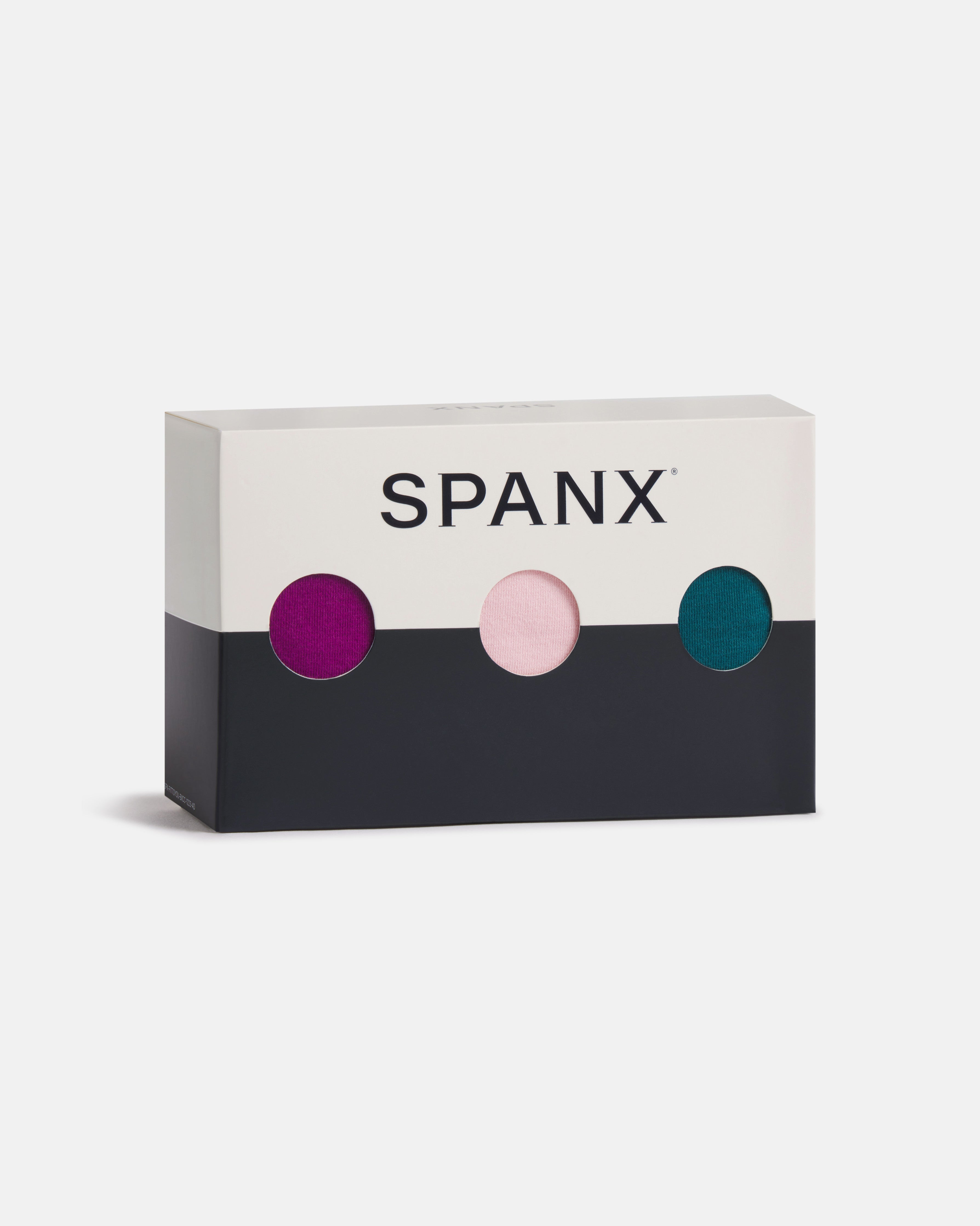 SPANXsmooth™ Fit-To-You Supima® Cotton Bikini 3-Pack  Snap Dragon/Fleur/Emerald Bay