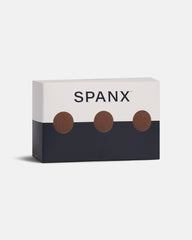 SPANXsmooth™ Fit-To-You Supima® Cotton Brief 3-Pack  Chestnut Brown