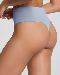 SPANXshape™ ExtraOrdinary Supima® Cotton Thong | Himalayan Cloud