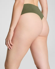 SPANXshape™ ExtraOrdinary Supima® Cotton Thong  Olive Leaf