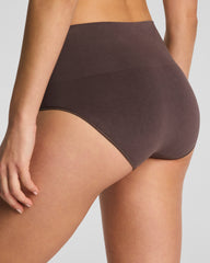 SPANXshape™ ExtraOrdinary Supima® Cotton Brief | Dark Cacao