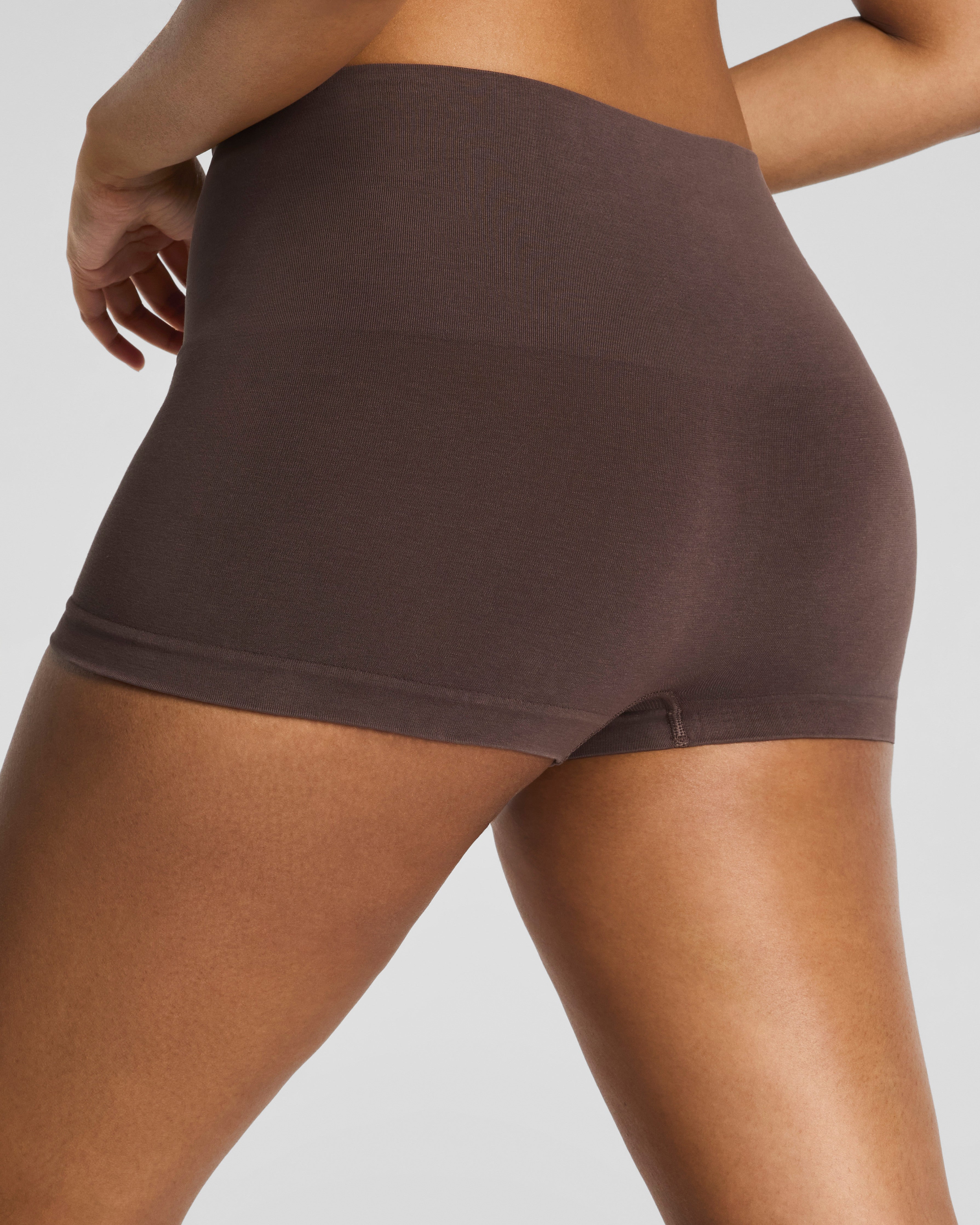 SPANXshape™ ExtraOrdinary Supima® Cotton Boyshort | Dark Cacao