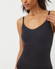 SPANXshape™ Invisible Cami Thong Bodysuit | Very Black