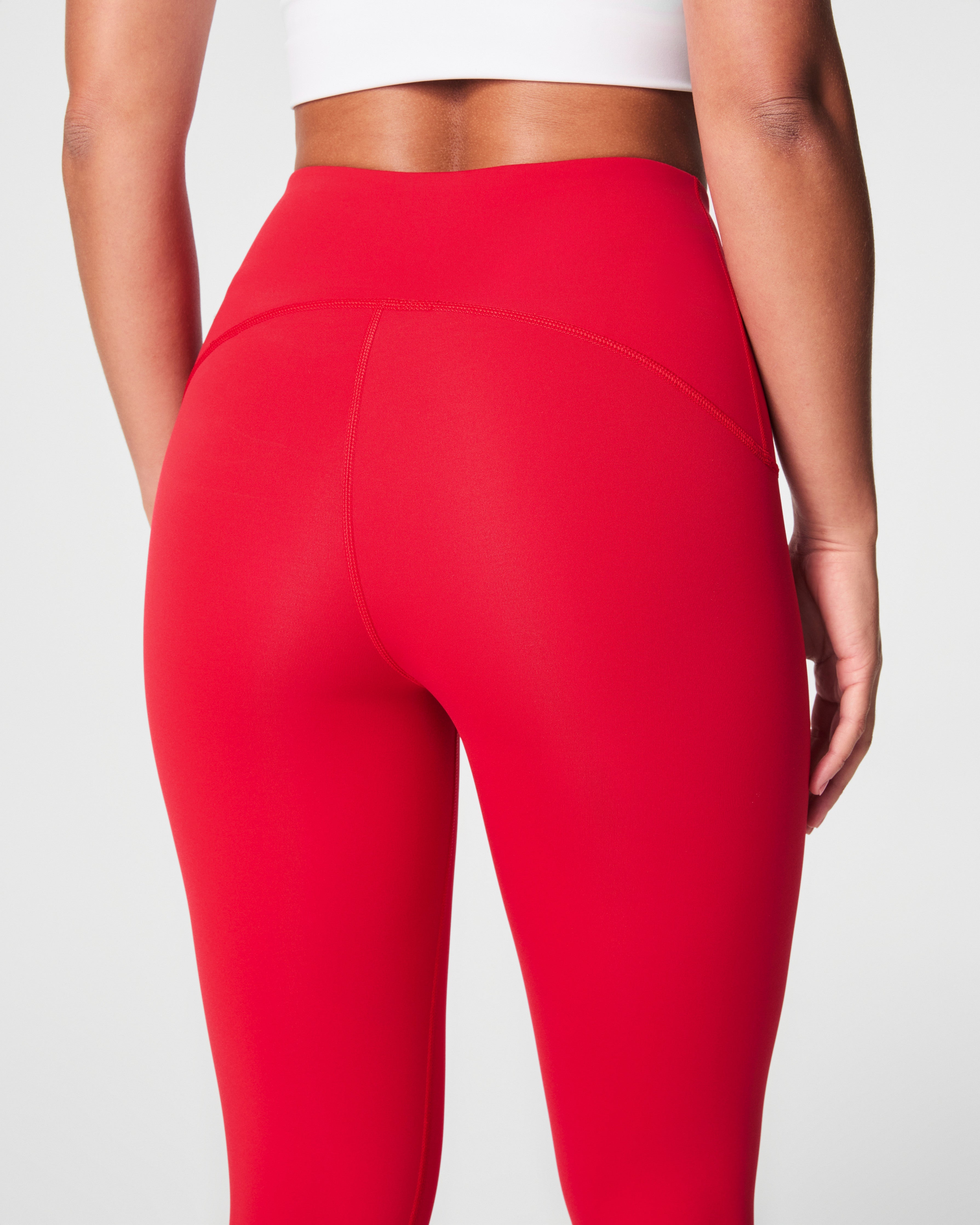 SPANXshape™ Booty Boost® Full-Length Leggings | SPANX® Red