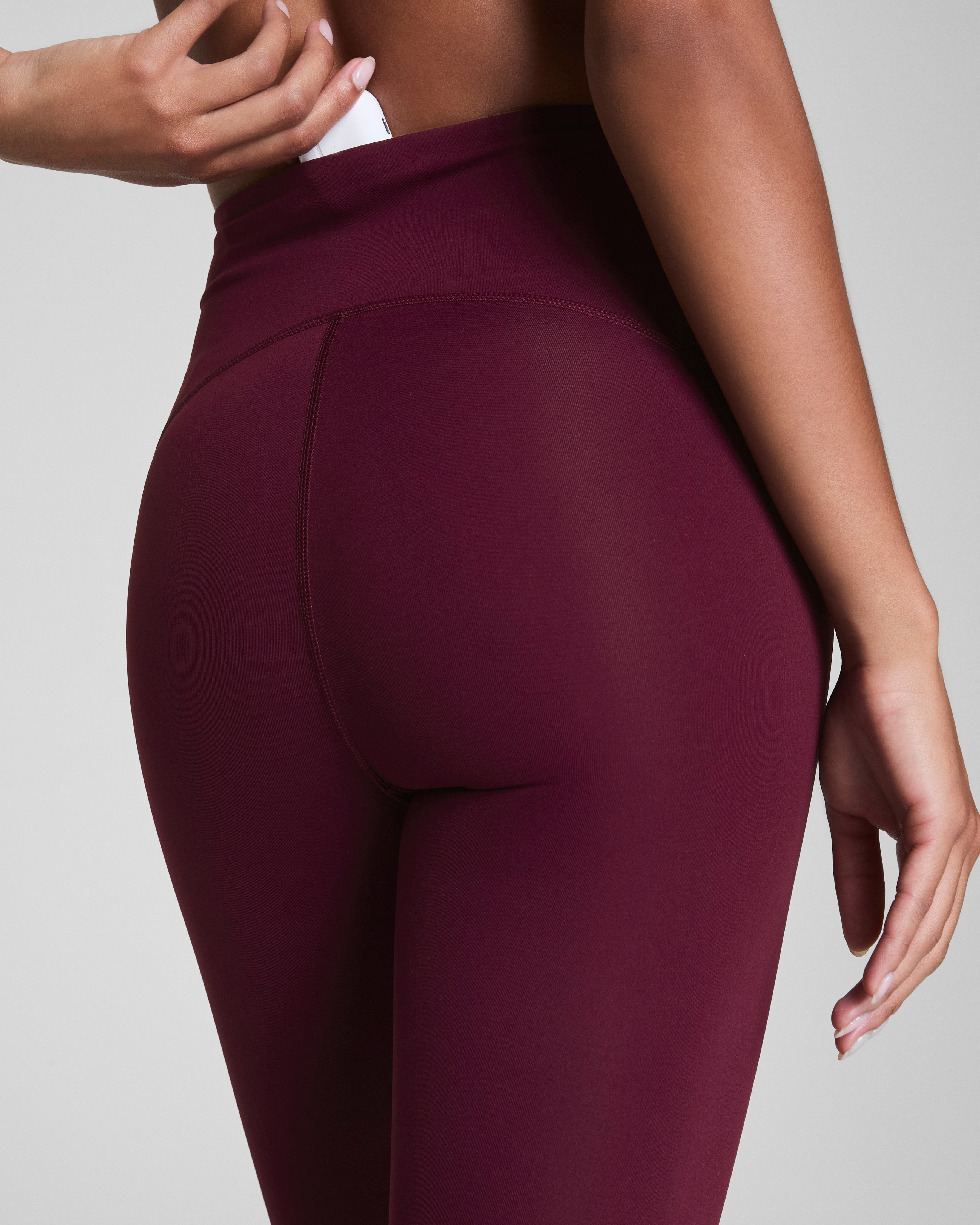 SPANXshape™ Booty Boost® 7/8 Leggings  Plum Berry