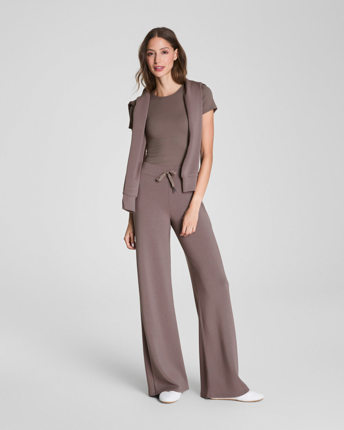 SPANX AirEssentials® Wide Leg Pant  Smoke