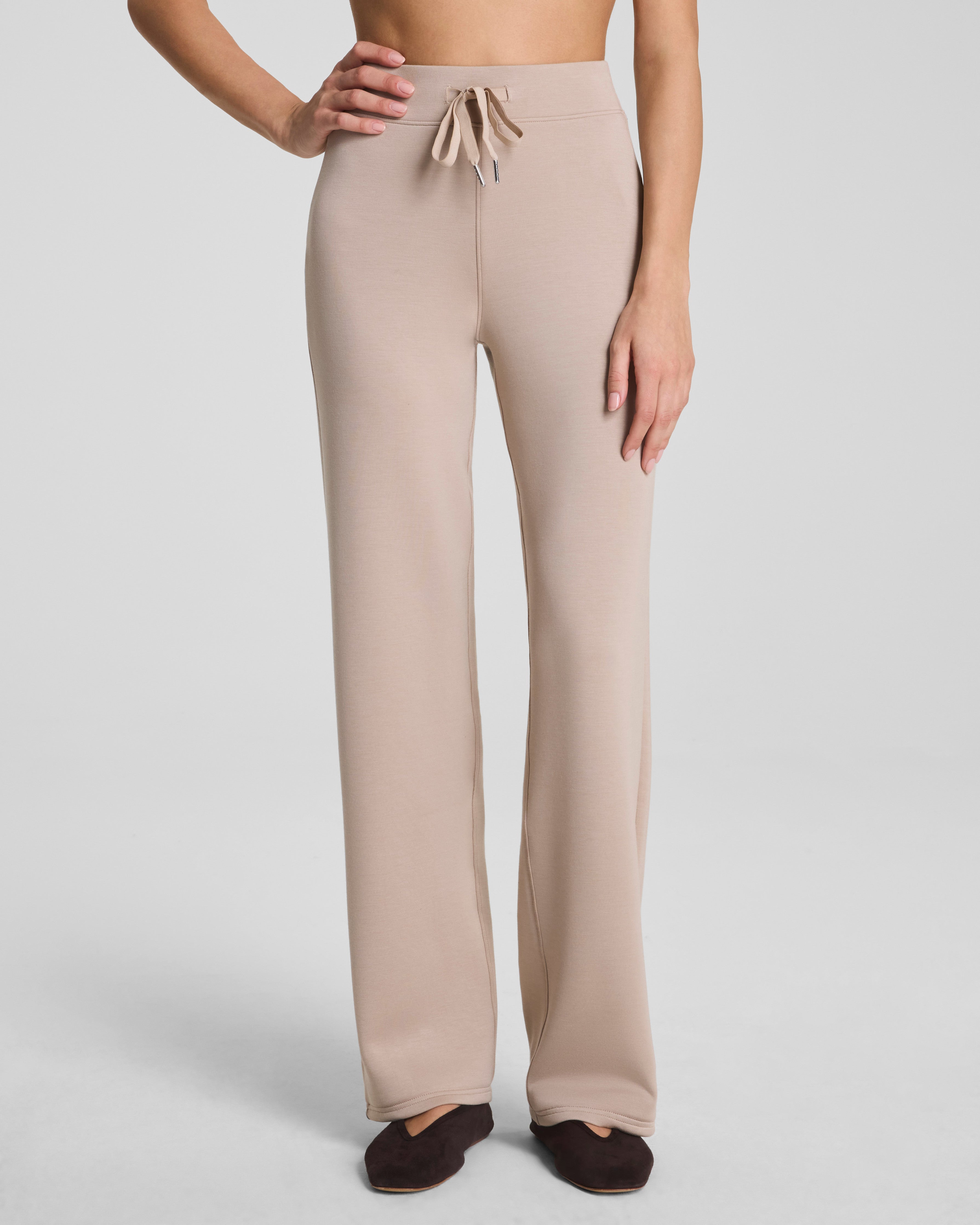 SPANX AirEssentials® Straight Leg Pant | Dune