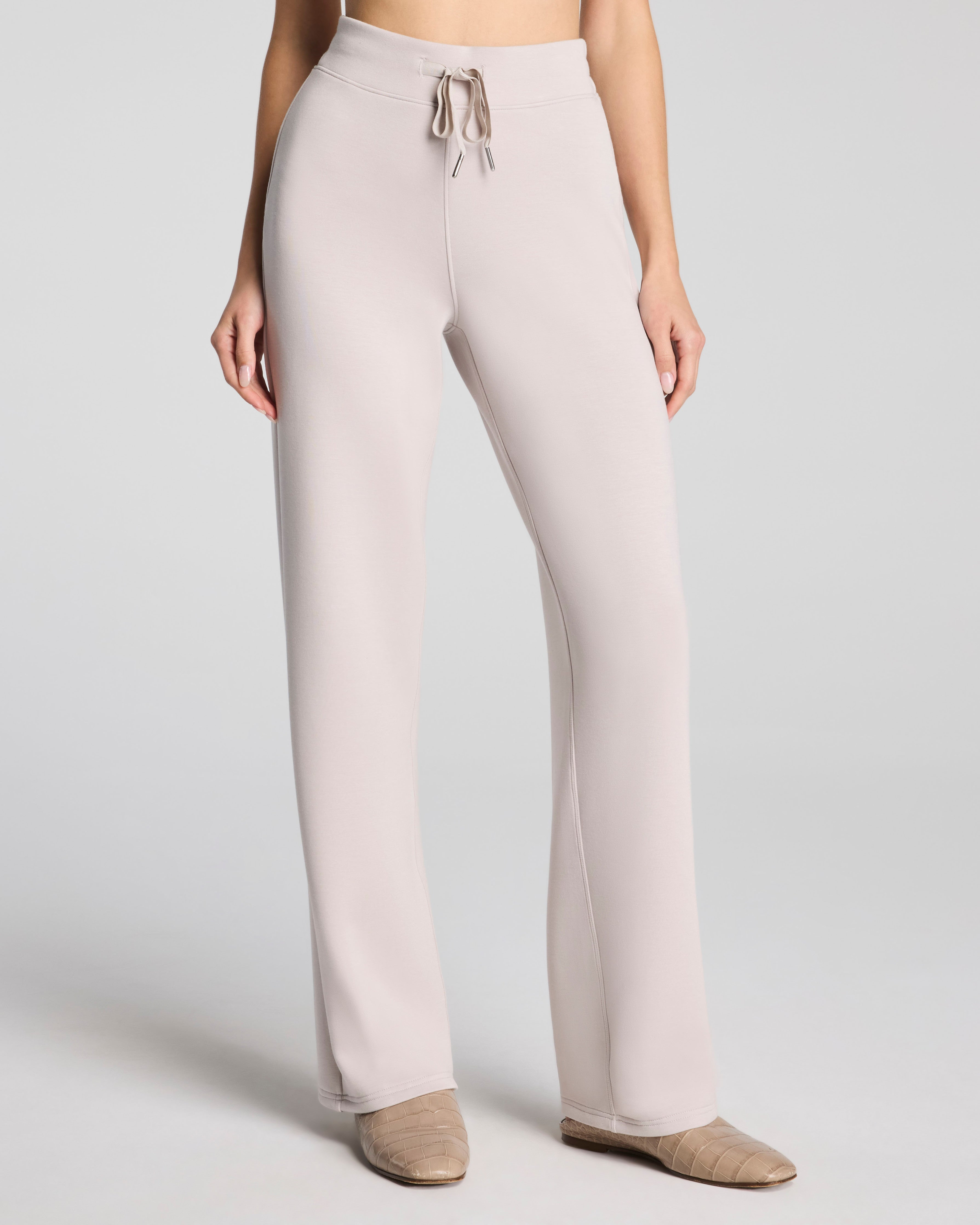 SPANX AirEssentials® Straight Leg Pant | French Grey