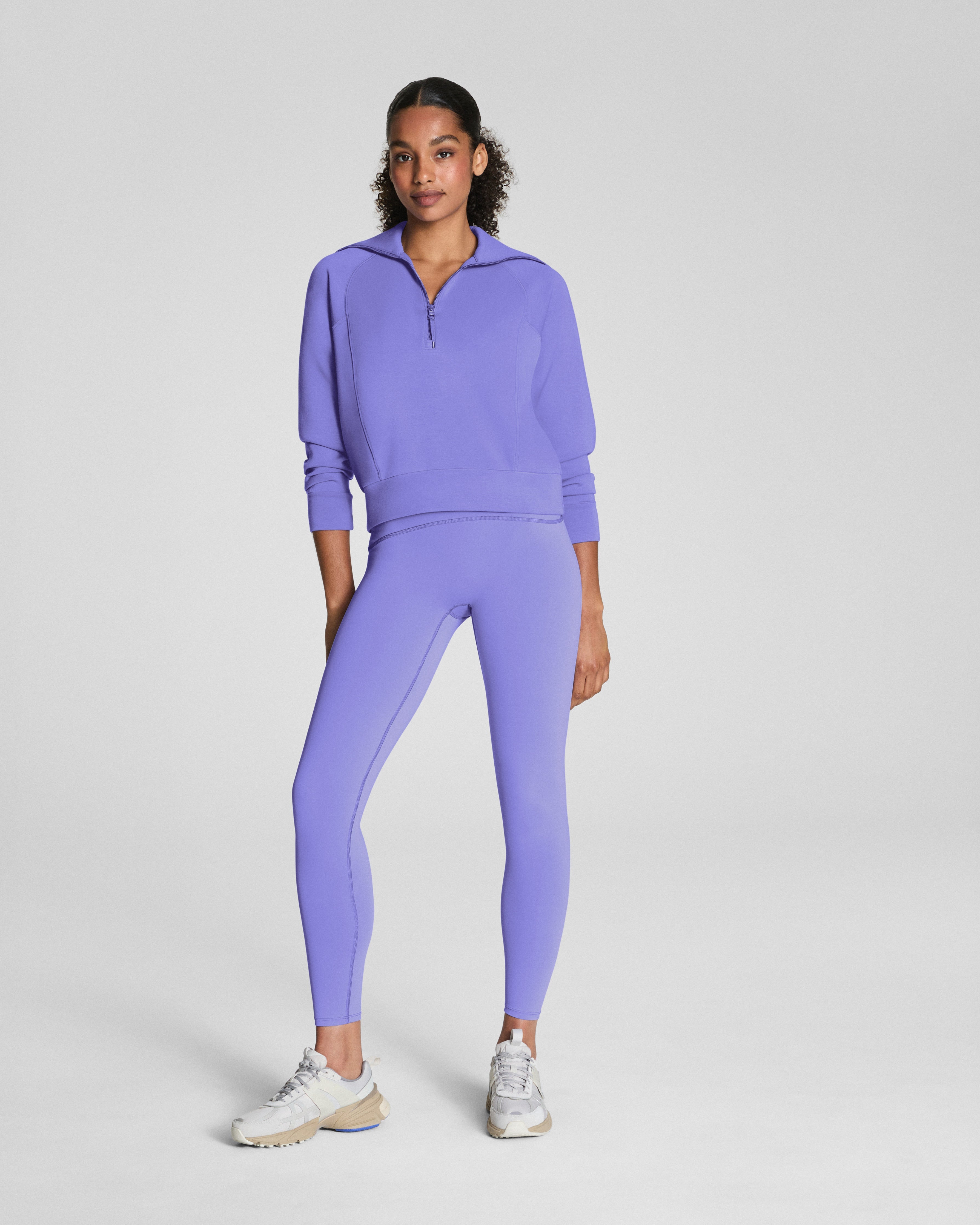 SPANX AirEssentials® Half Zip  Amethyst