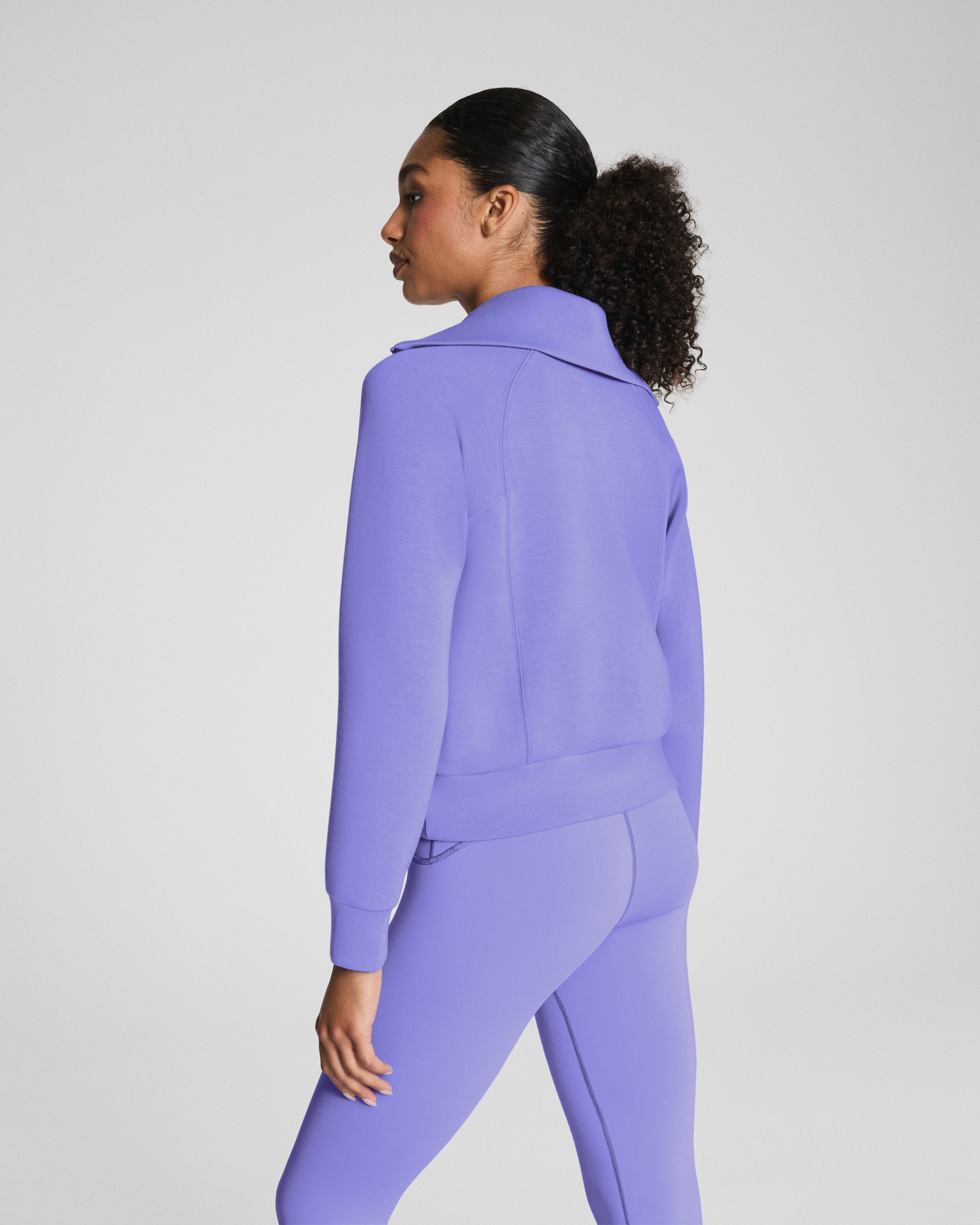 SPANX AirEssentials® Half Zip  Amethyst