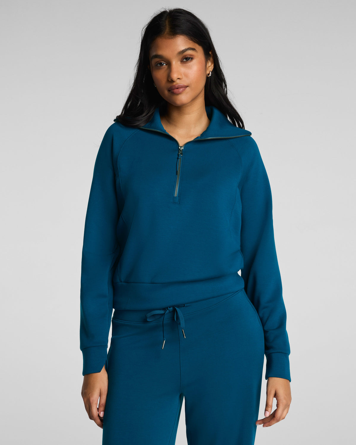 SPANX AirEssentials® Half Zip | Deep Cove
