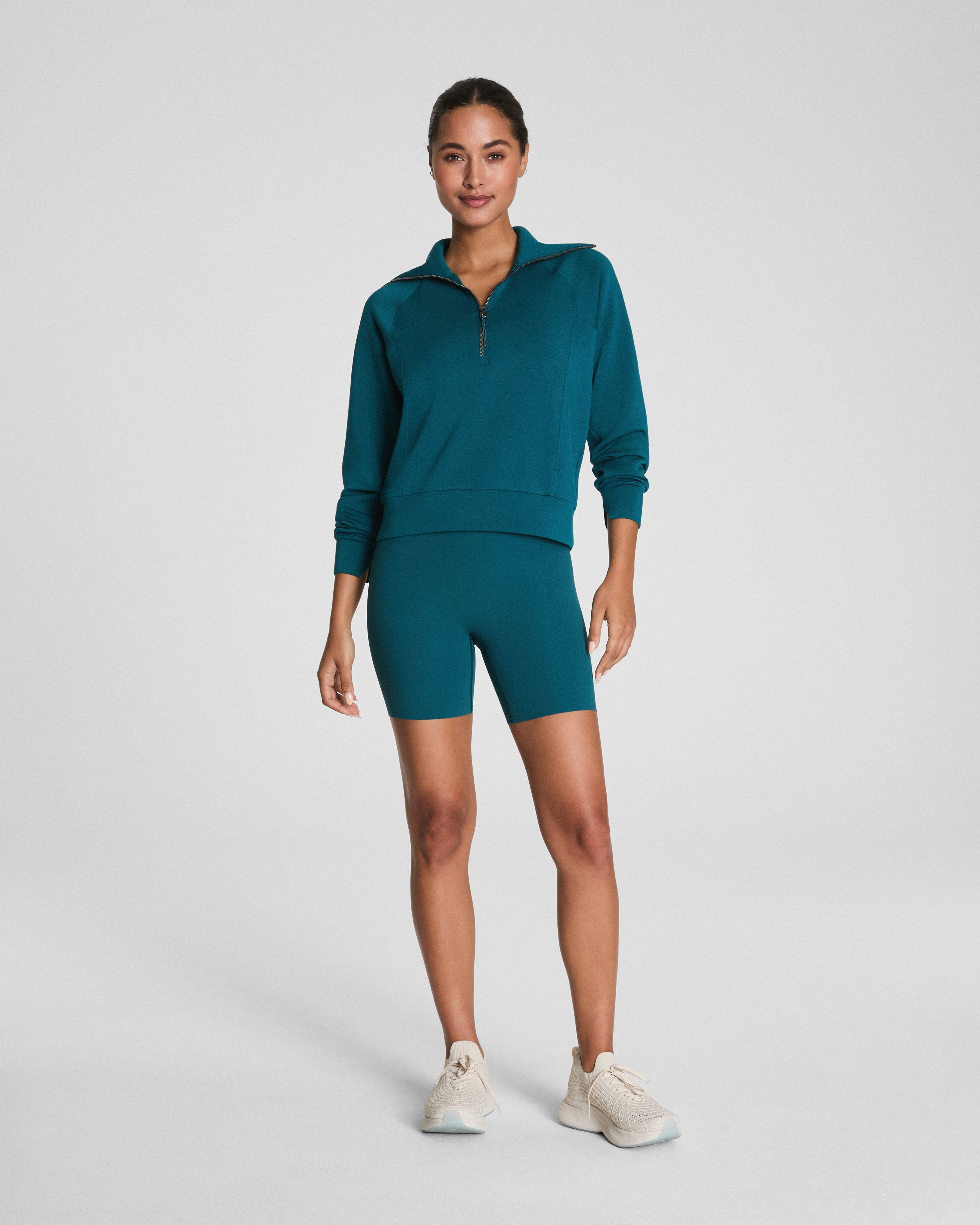 SPANX AirEssentials® Half Zip  Emerald Bay