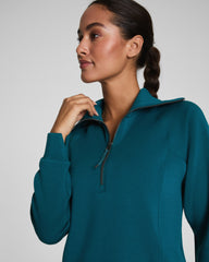 SPANX AirEssentials® Half Zip  Emerald Bay