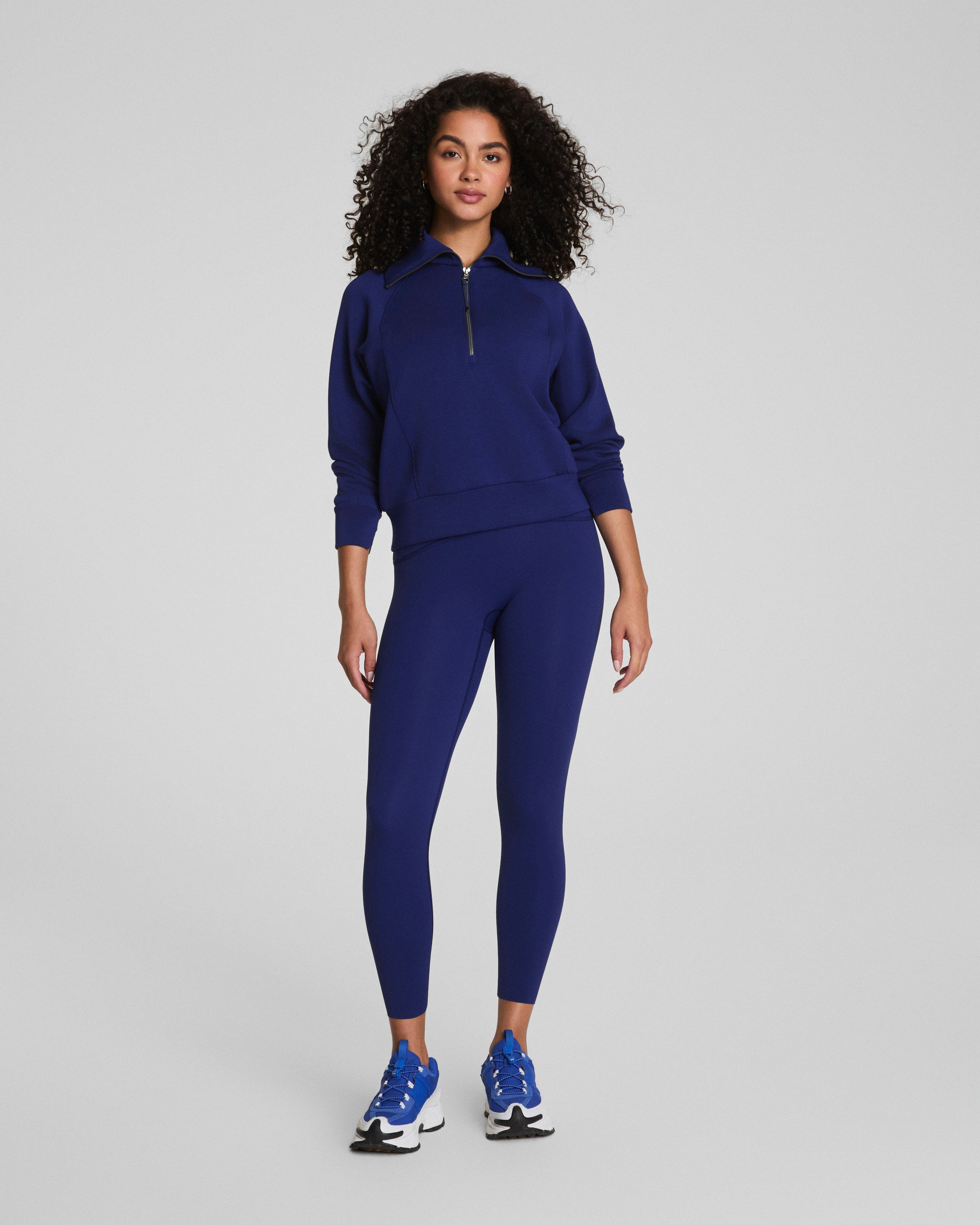 SPANX AirEssentials® Half Zip  Midnight Iris