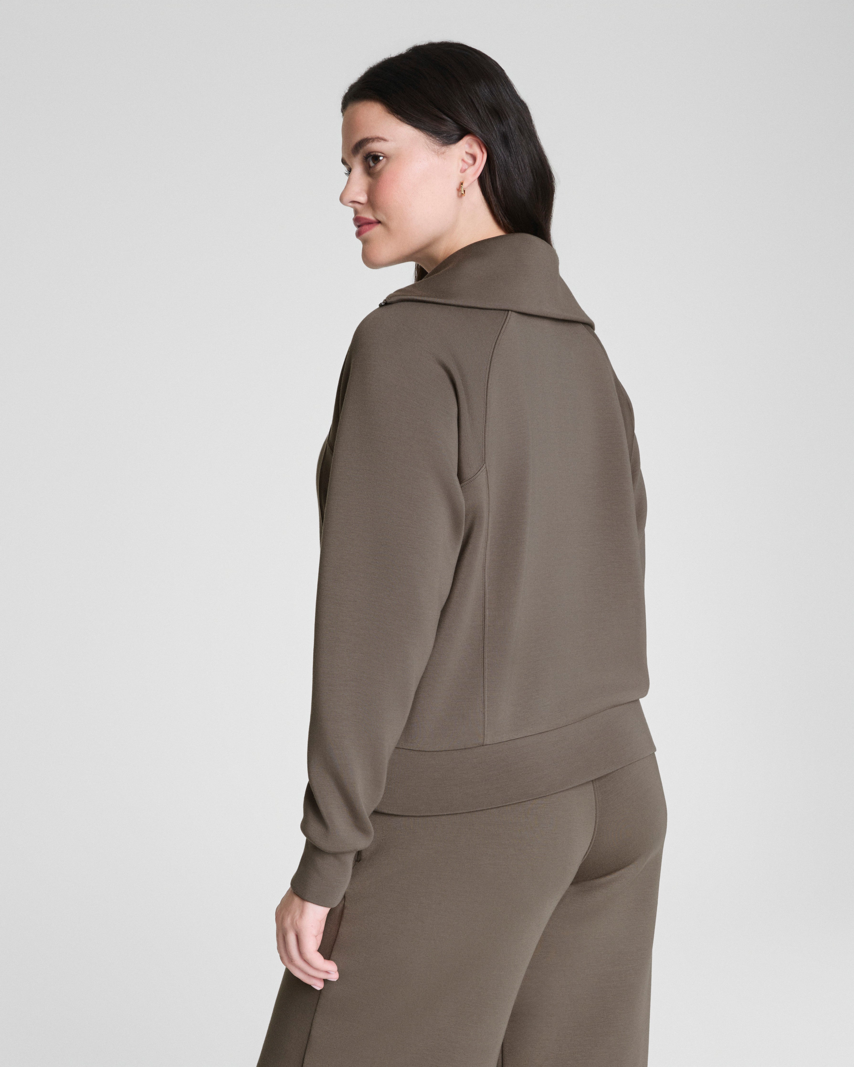 SPANX AirEssentials® Half Zip  Mineral