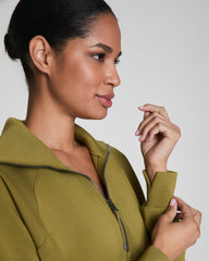 SPANX AirEssentials® Half Zip  Olivine