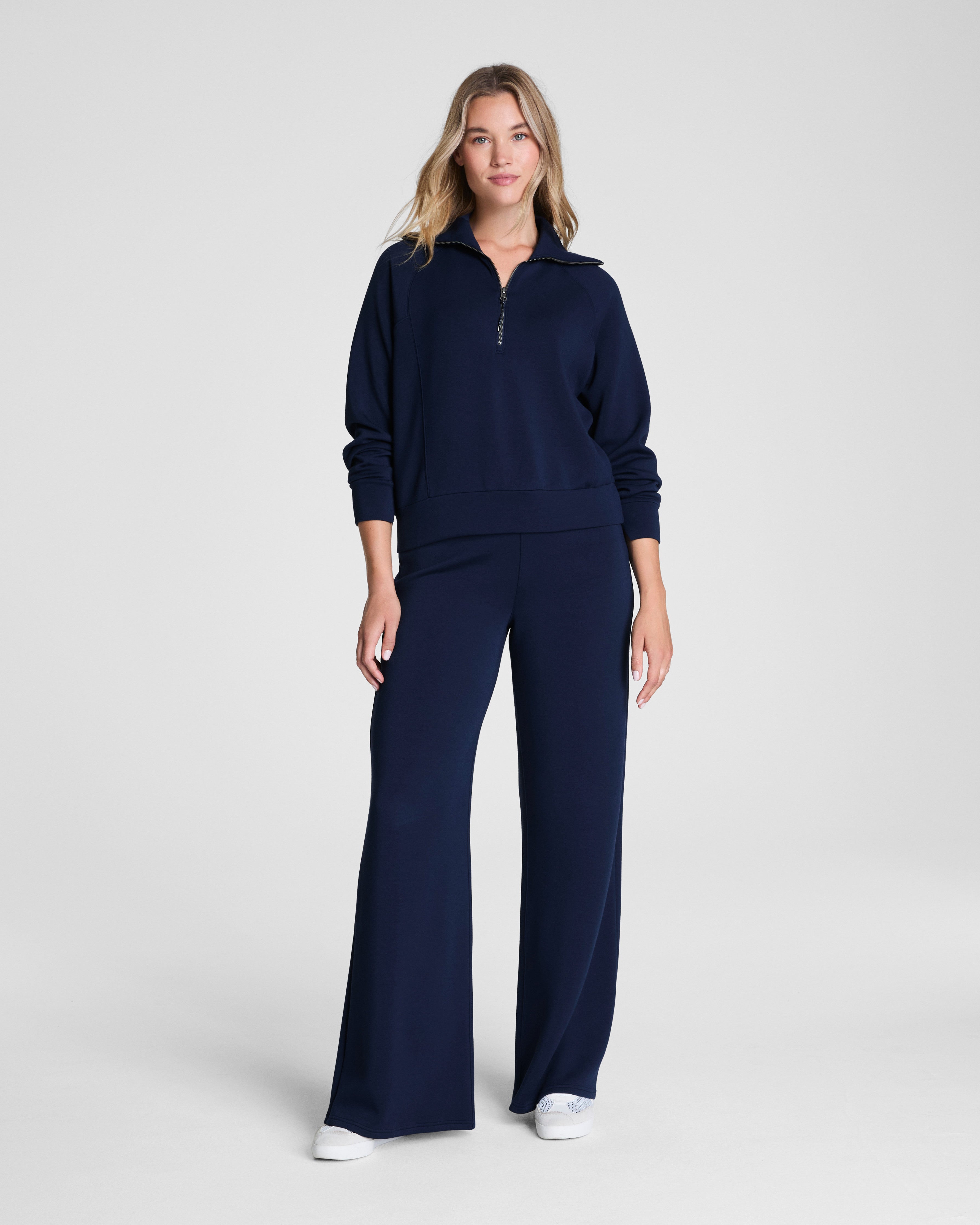 SPANX AirEssentials® Half Zip | Timeless Navy