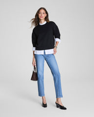 SPANX AirEssentials® Crewneck  Very Black