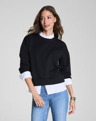 SPANX AirEssentials® Crewneck  Very Black