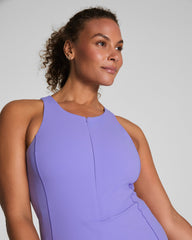 SPANXshape™ Get Moving Zip Front Dress  Amethyst