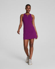 SPANXshape™ Get Moving Zip Front Dress  Snapdragon