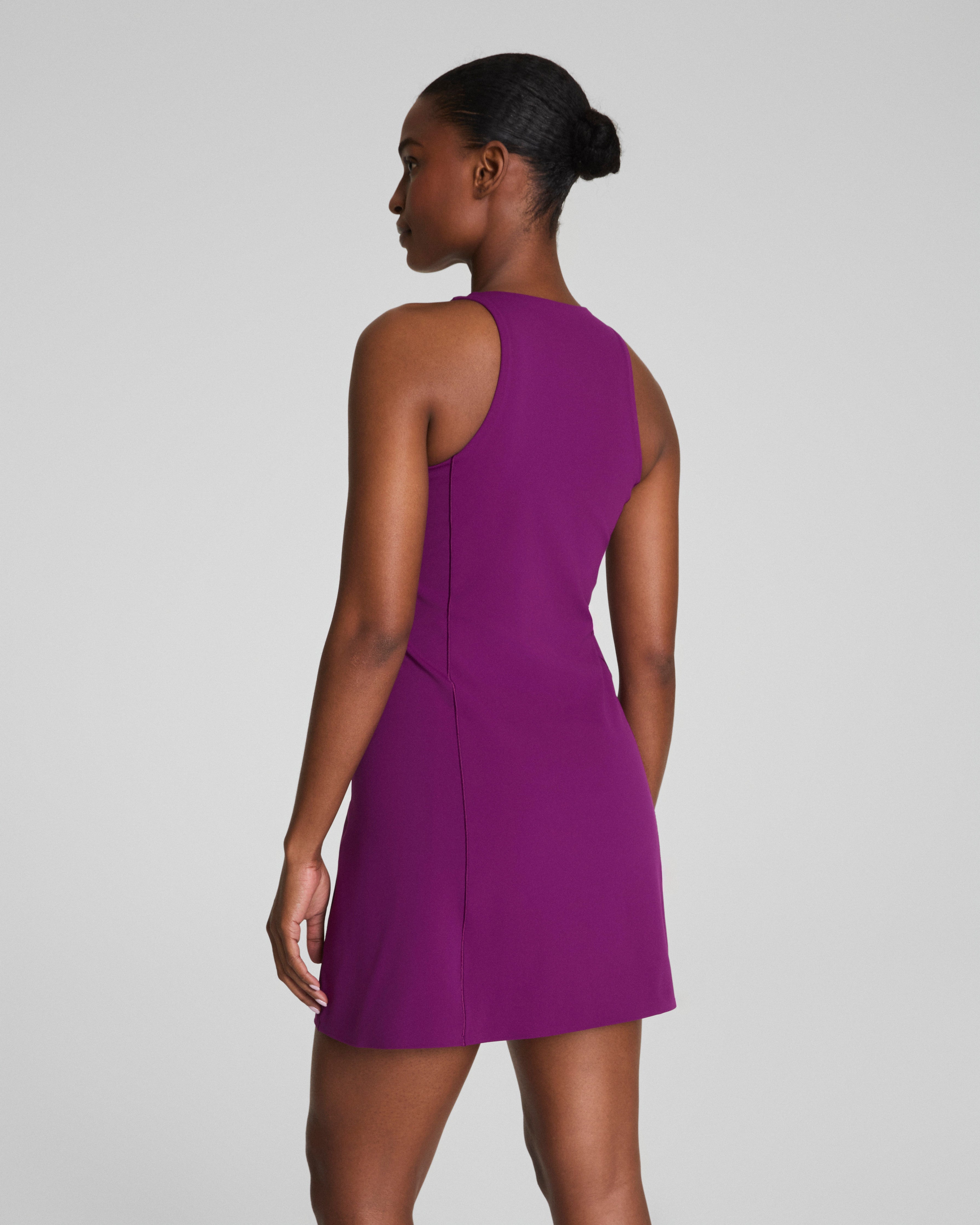 SPANXshape™ Get Moving Zip Front Dress  Snapdragon