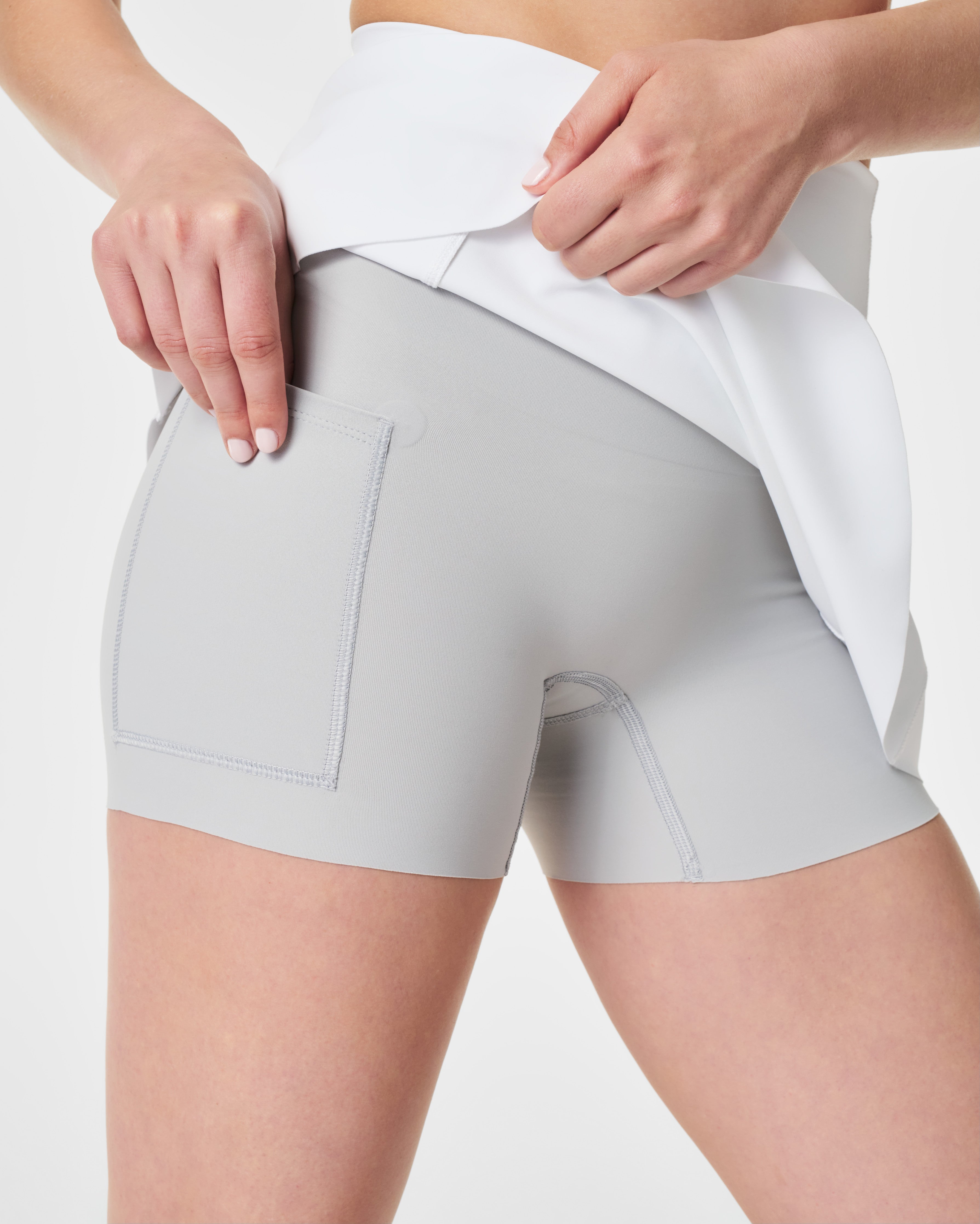 SPANXshape™ BodyLine Skort with Mid-Tummy Compression, 15" | Vivid White