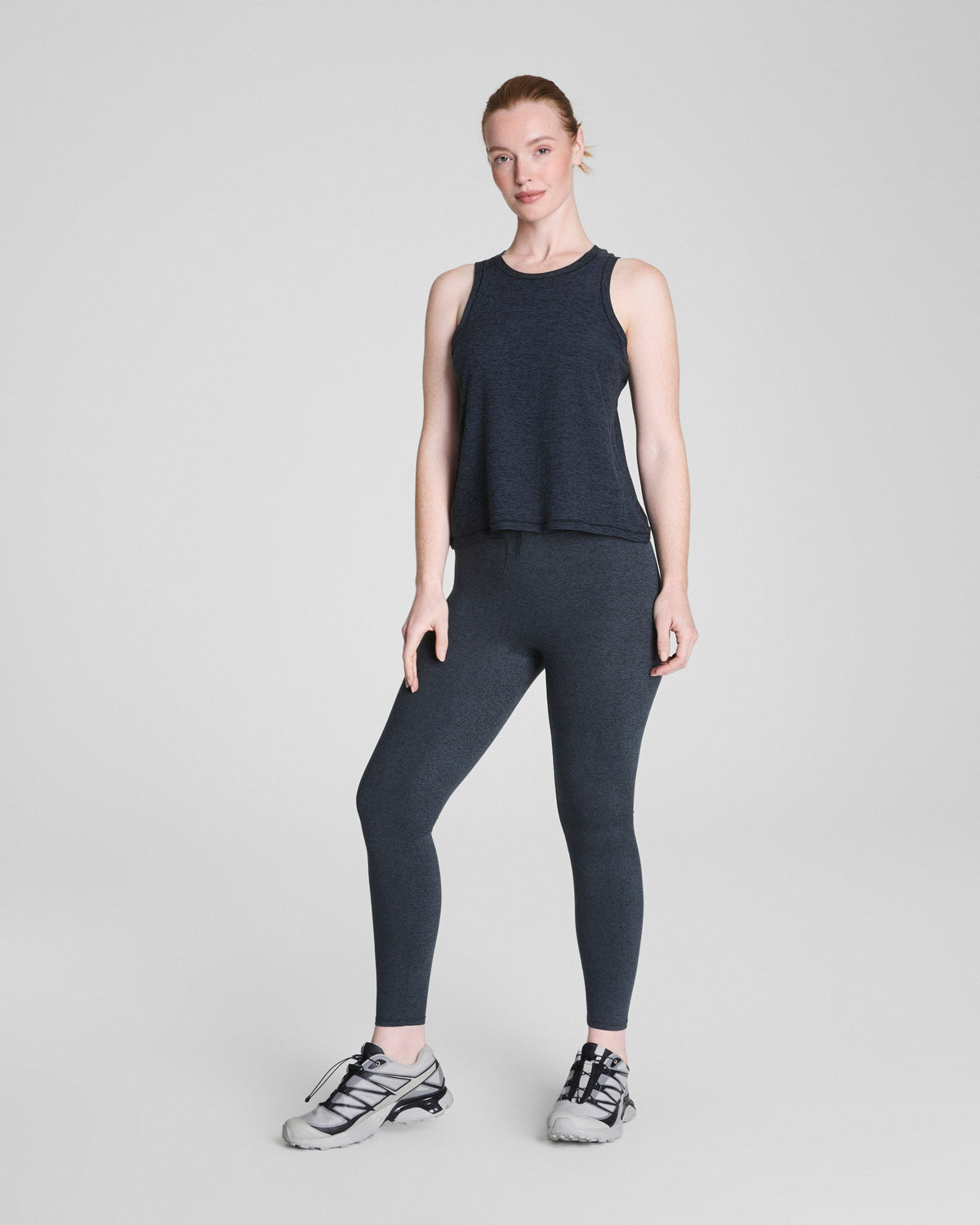 SPANXsupersmooth™ SoftStretch Full-Length Leggings | Very Black / Light Very Black