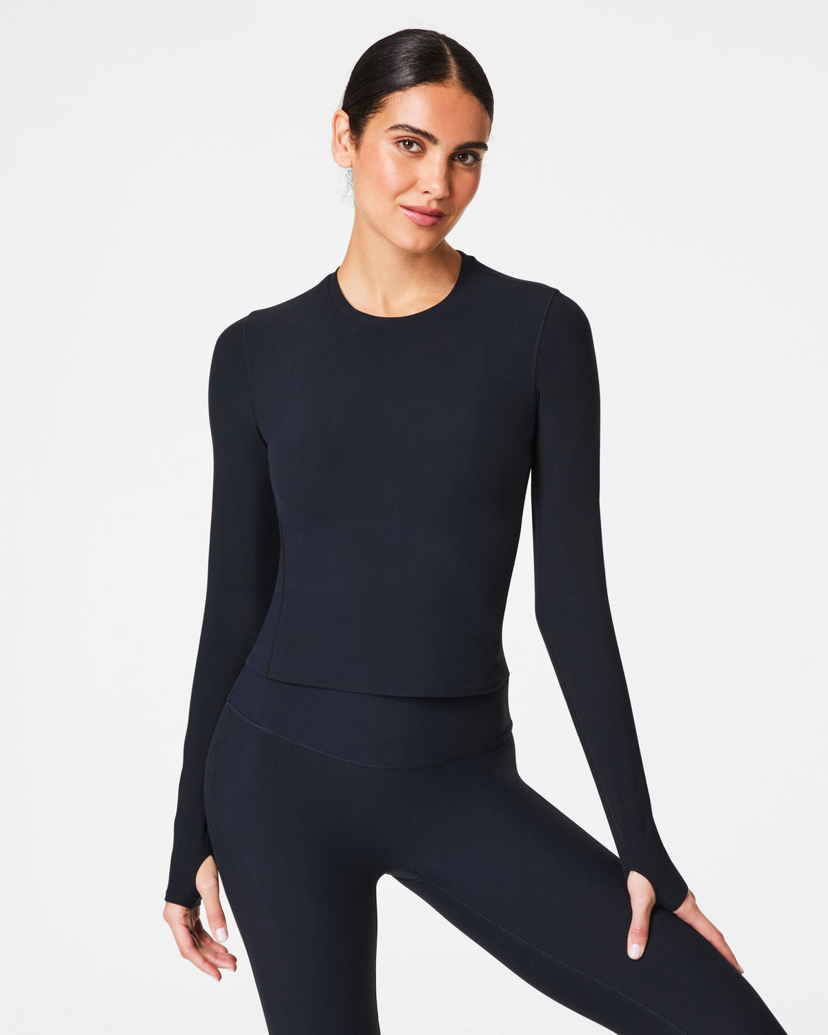 SPANX® OnForm Long Sleeve Top | Very Black