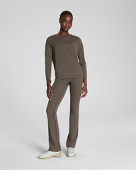 SPANX® Outpace Long Sleeve Top  Mineral